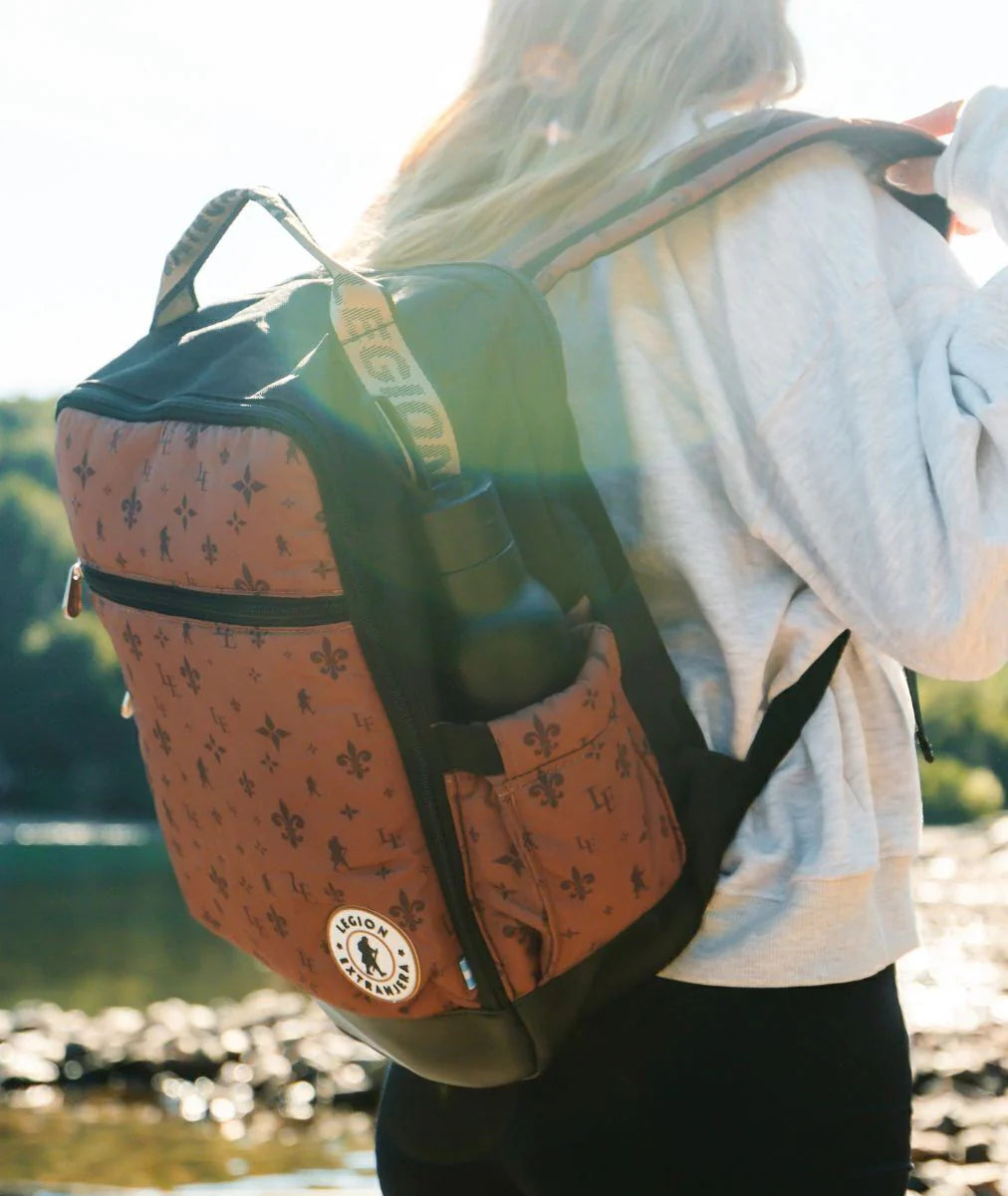 MOCHILA ANNA UNIC AVELLANA