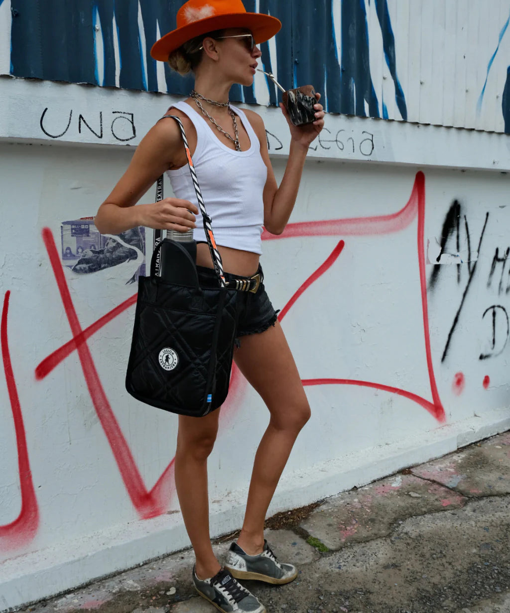 MATERA TOTE DONNA POP NEGRO