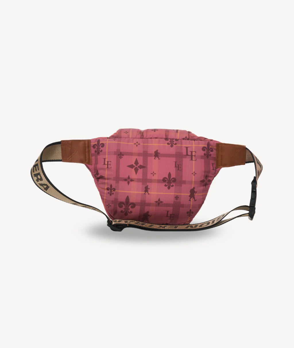 RIÑONERA USHUAIA TARTAN ROSA