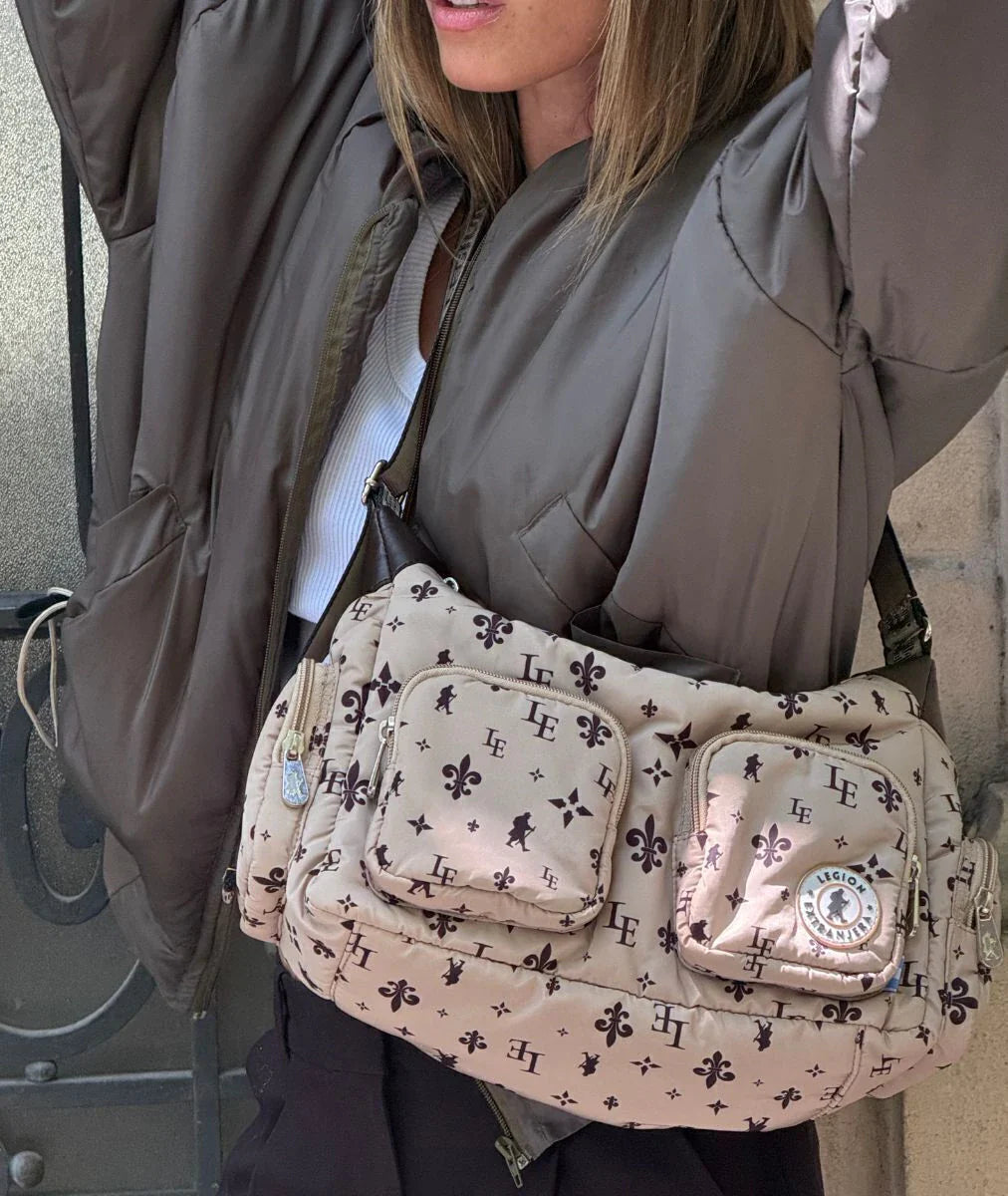 BANDOLERA TROYA UNIC BEIGE