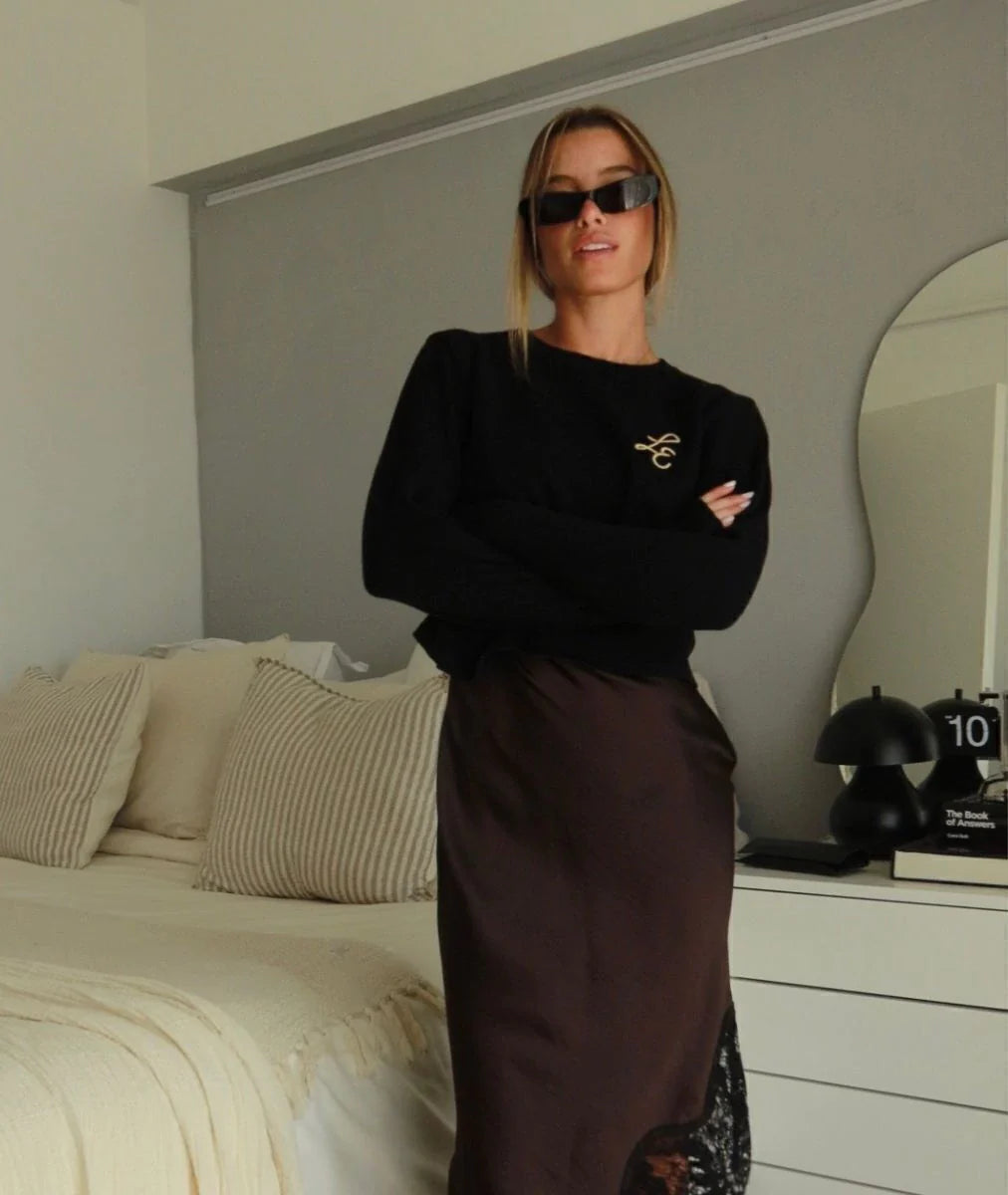 SWEATER IDENTITY NEGRO