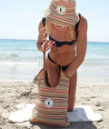 TOTE MIA RAFIA STRIPES