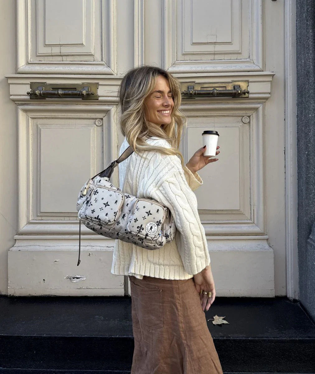 BANDOLERA TROYA UNIC BEIGE