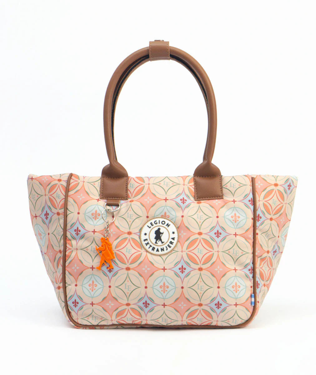 TOTE PUFFER DAMERO DUOMO PEACH