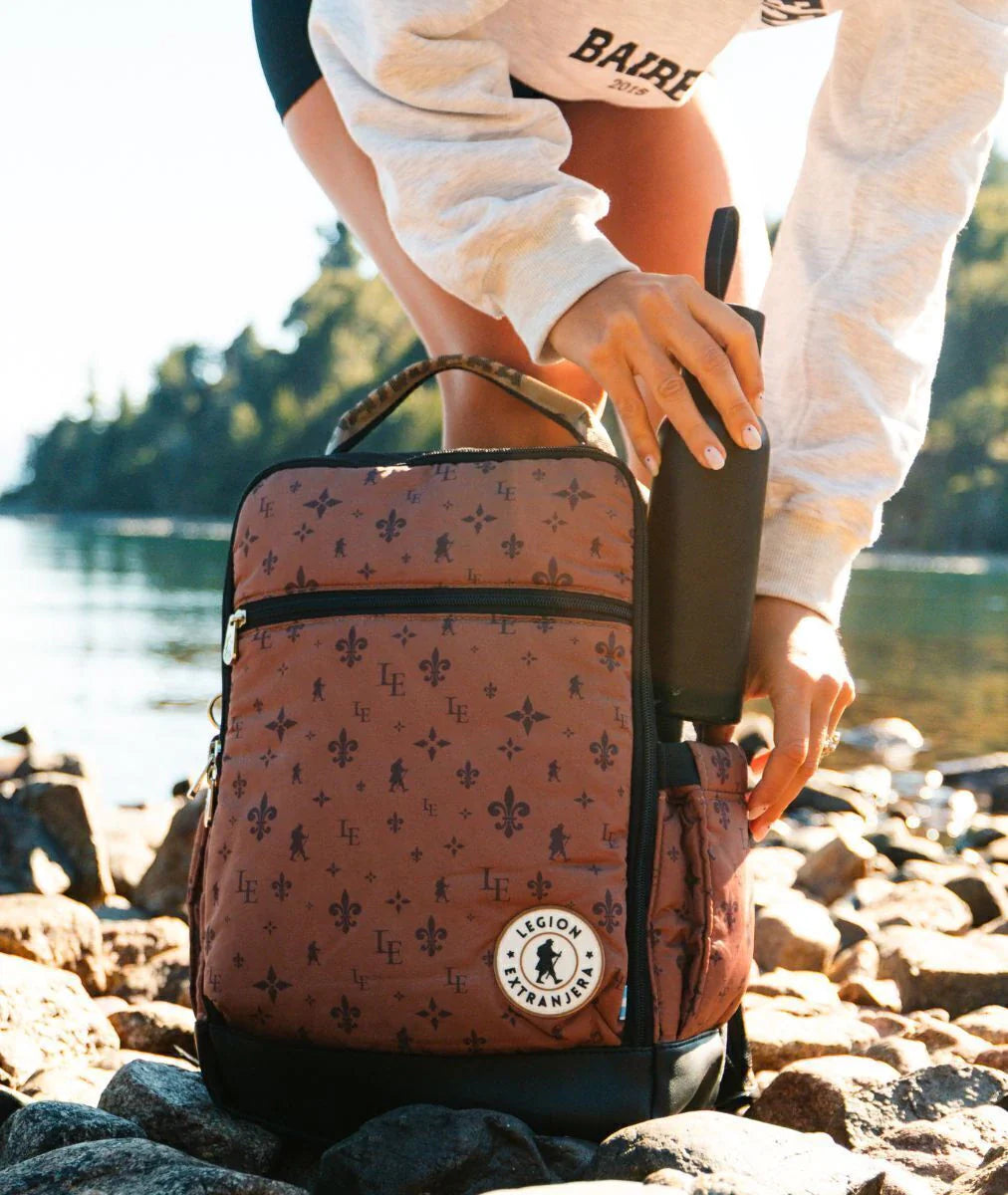 MOCHILA ANNA UNIC AVELLANA