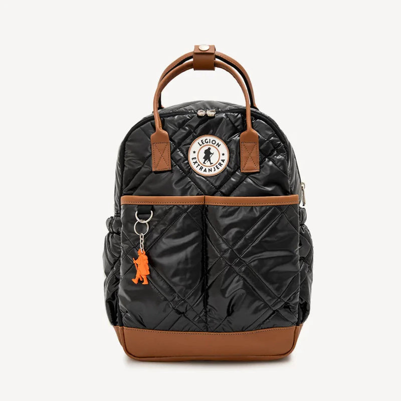 MOCHILA MATERNAL BABY LEGION DONNA NEGRO