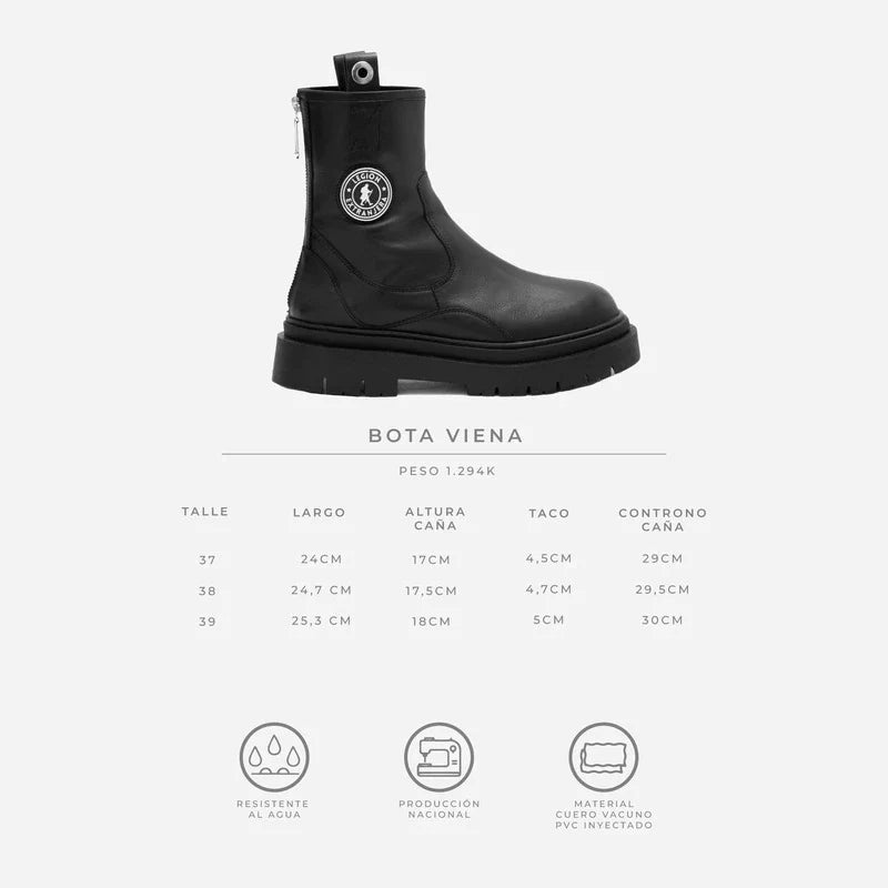 BOTA VIENA NEGRO