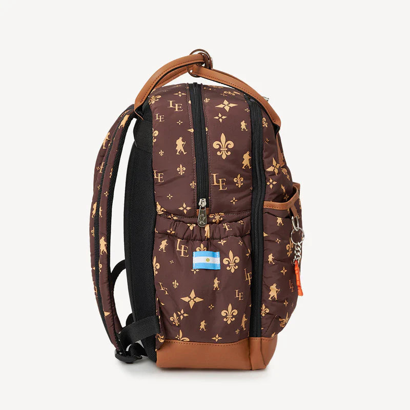 MOCHILA MATERNAL BABY LEGION UNIC MARRON