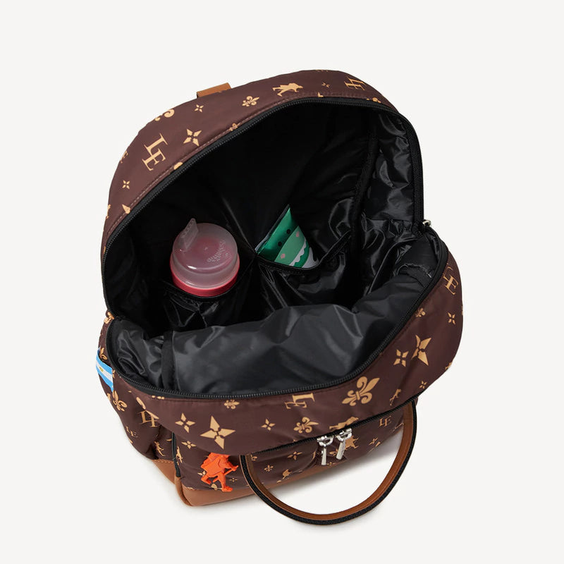 MOCHILA MATERNAL BABY LEGION UNIC MARRON