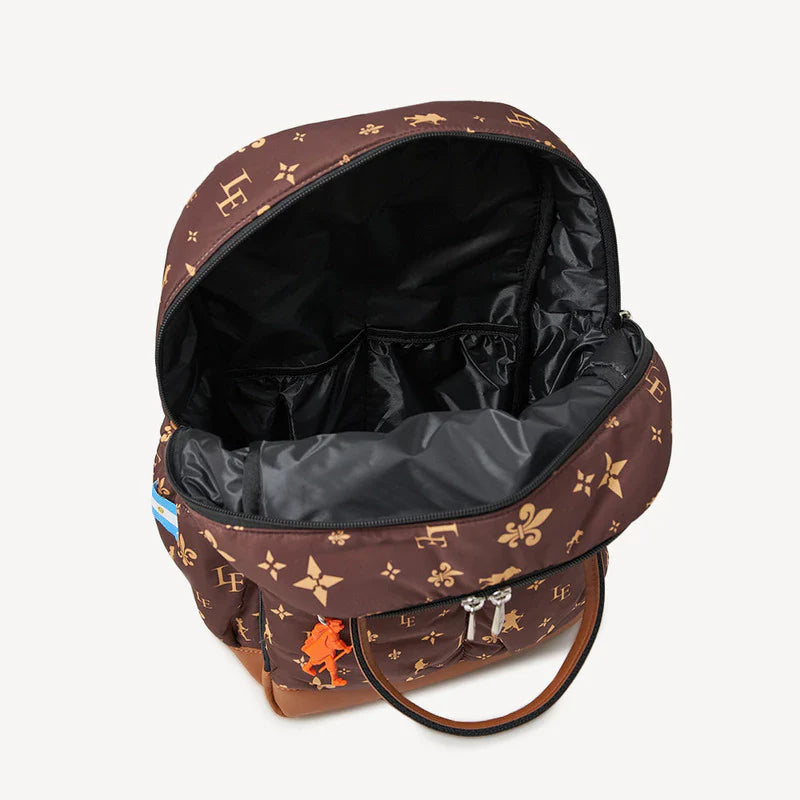 MOCHILA MATERNAL BABY LEGION UNIC MARRON