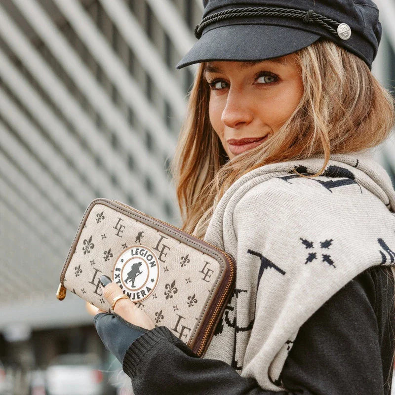 BILLETERA AMELIE BEIGE