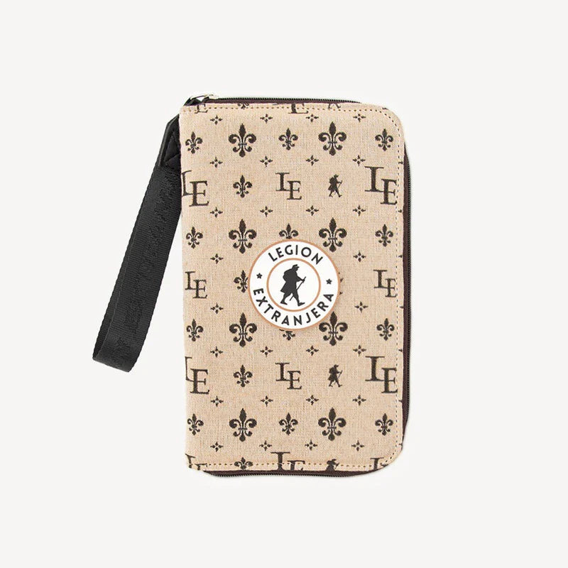 PORTA PASAPORTE AMELIE BEIGE