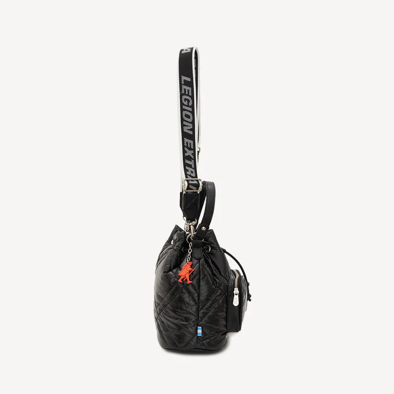 BANDOLERA BUCKET M PRO DONNA NEGRO