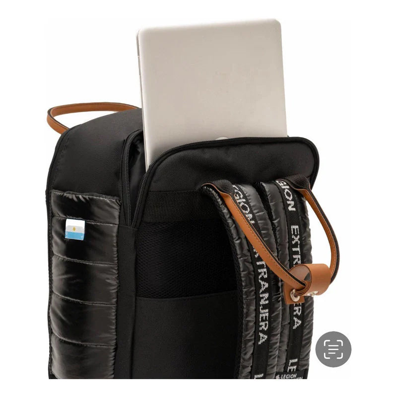 MOCHILA ANDINA PRO ROCK NEGRO