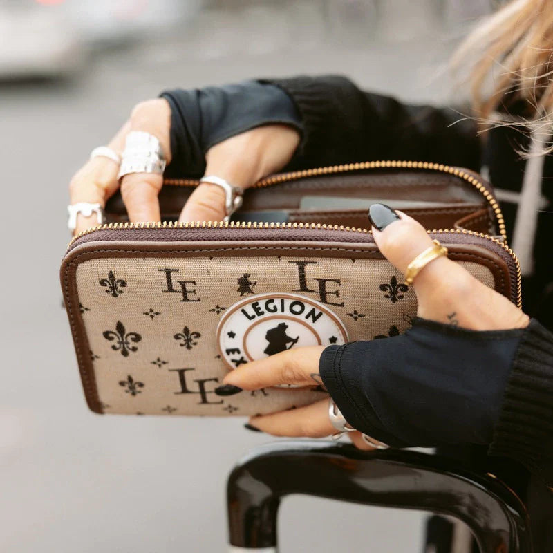 BILLETERA AMELIE BEIGE