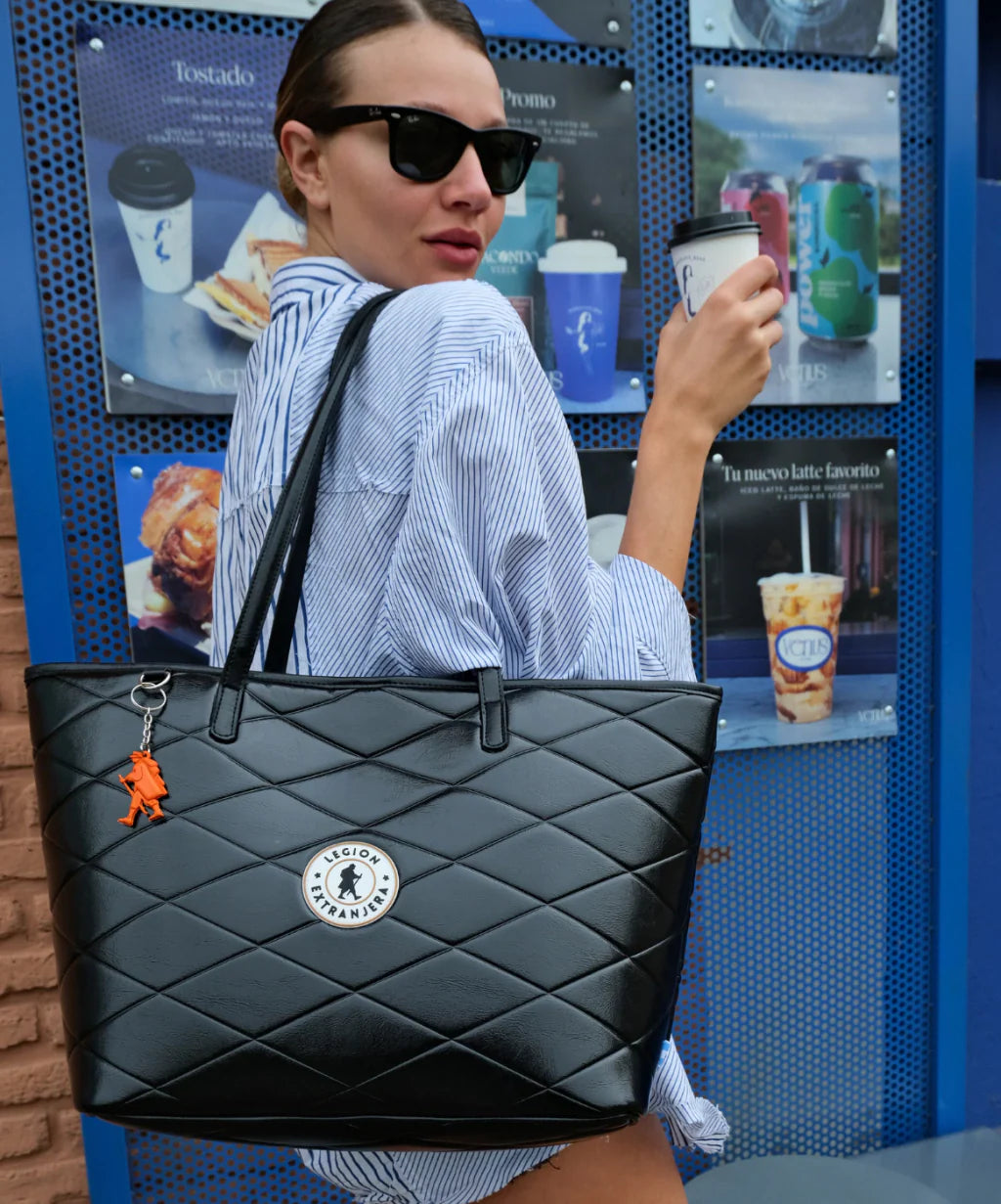 TOTE MAXIMA QUEEN NEGRO