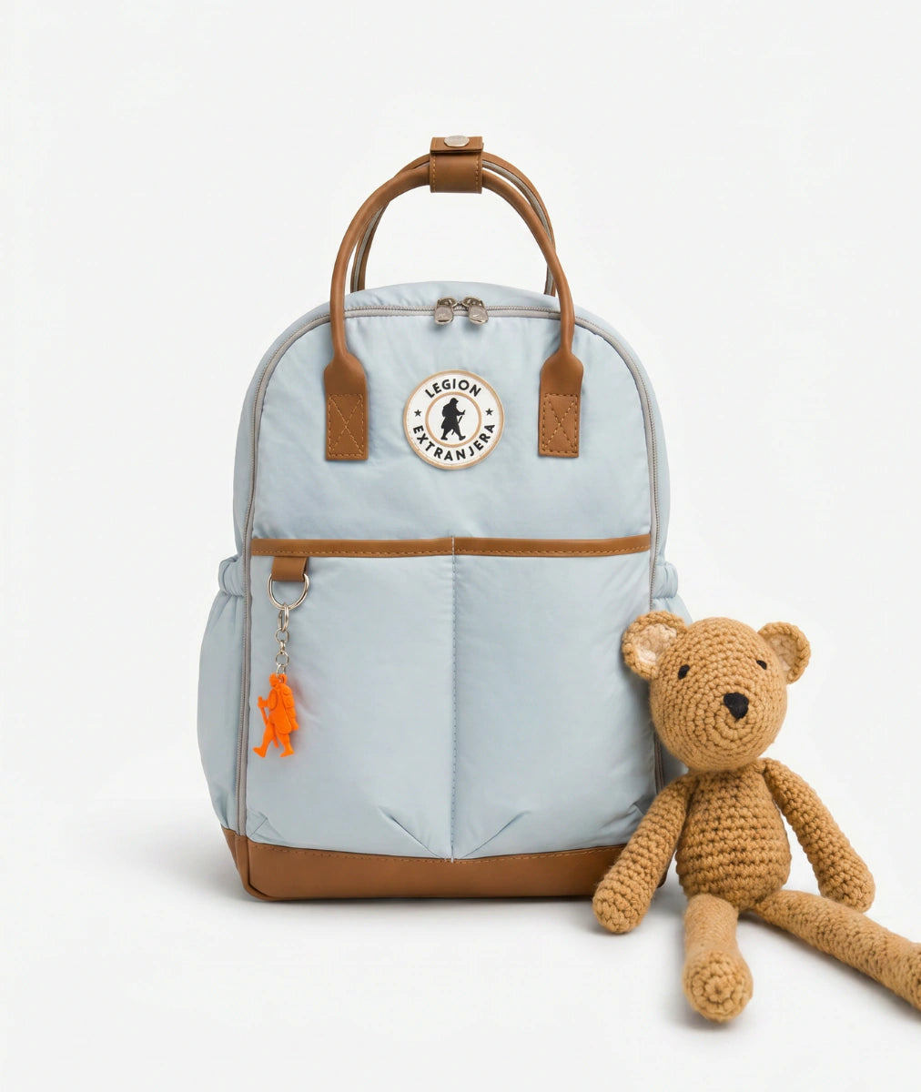 MOCHILA MATERNAL BABY LEGION GRIS