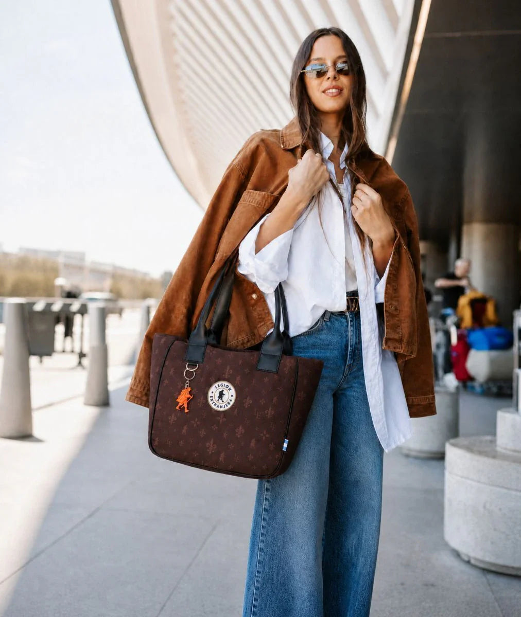 TOTE PUFFER UNIC CHOCOLATE