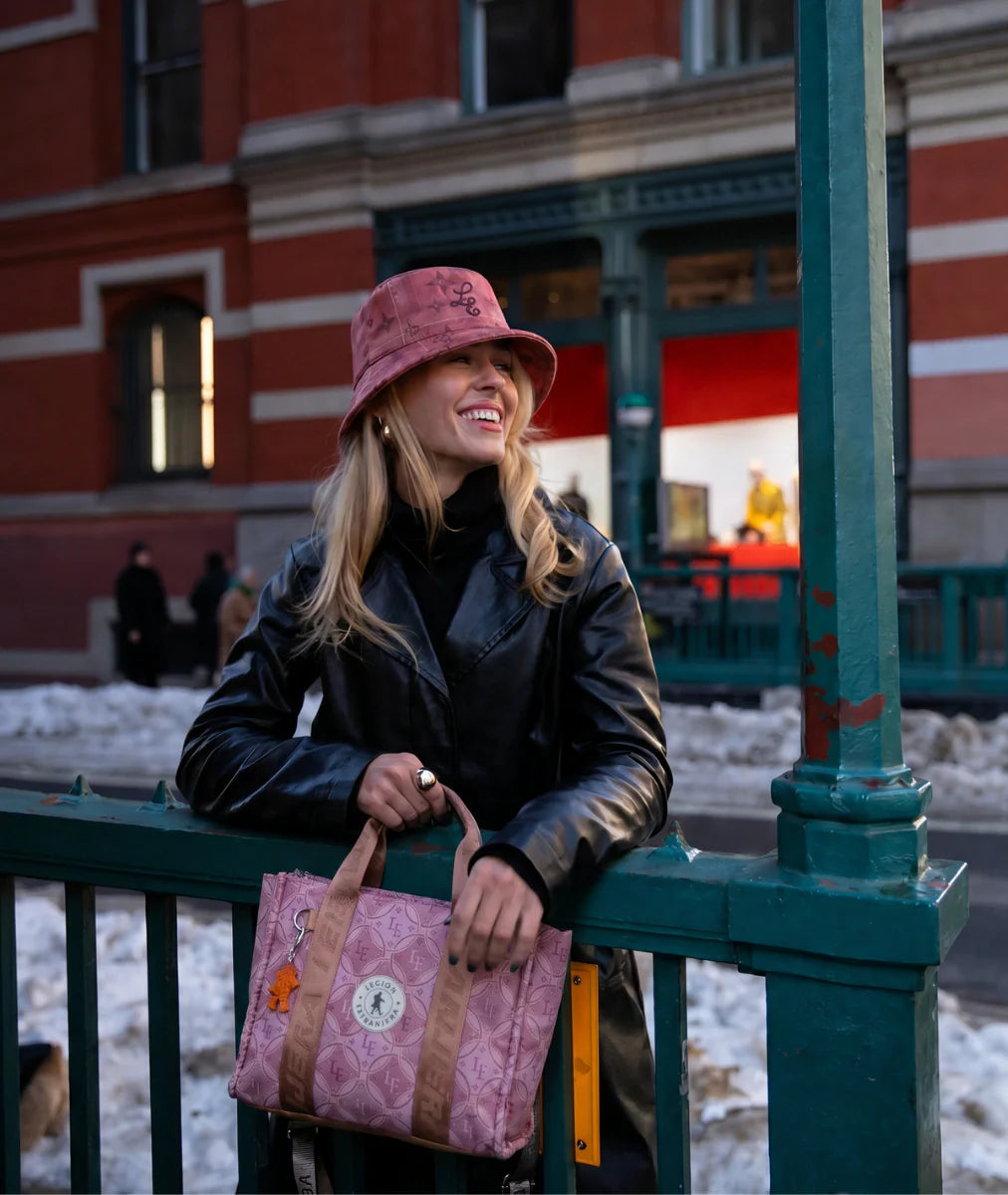 PILUSO CRETA TARTAN ROSA