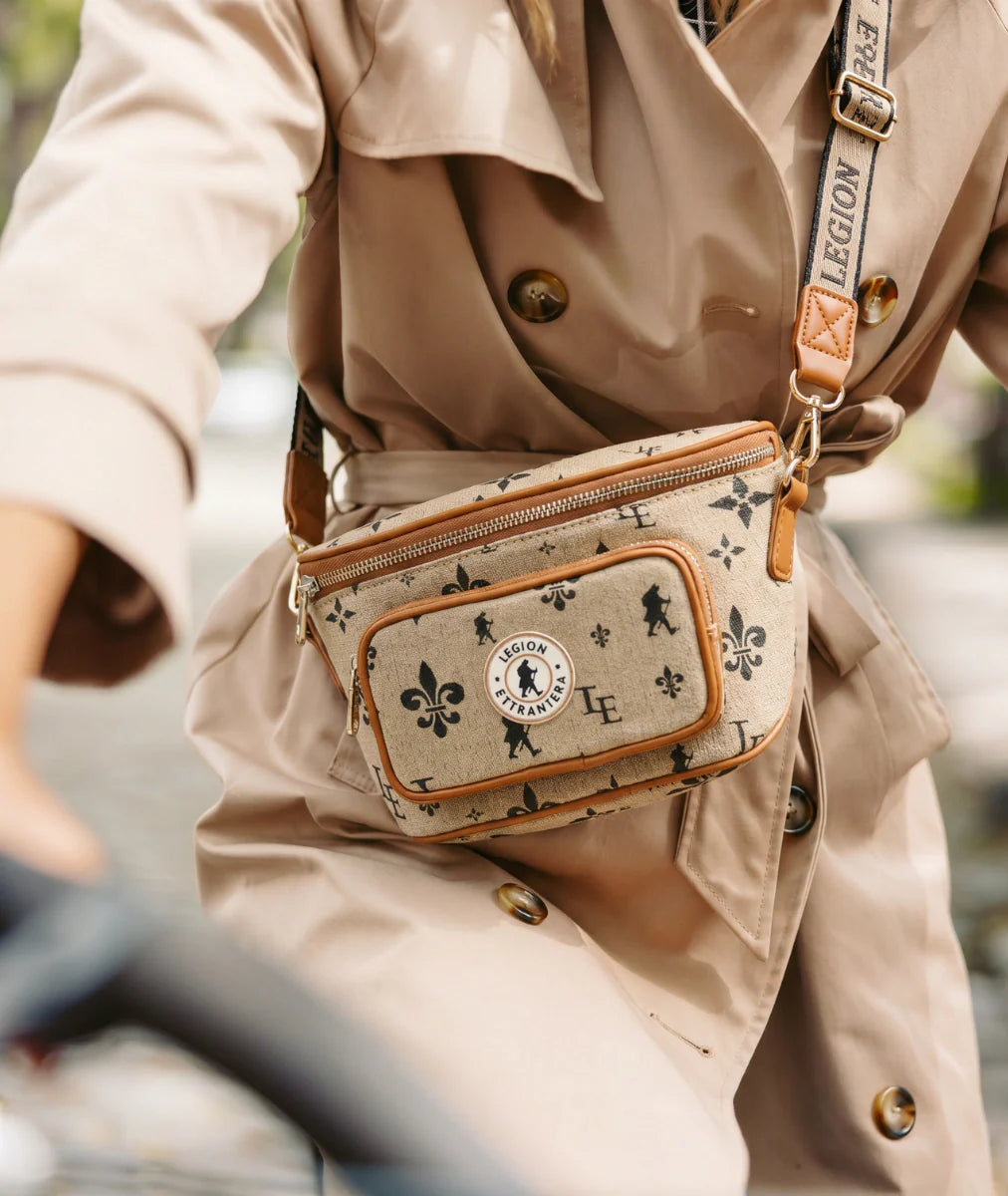 RIÑONERA HELENA M AMELIE BEIGE