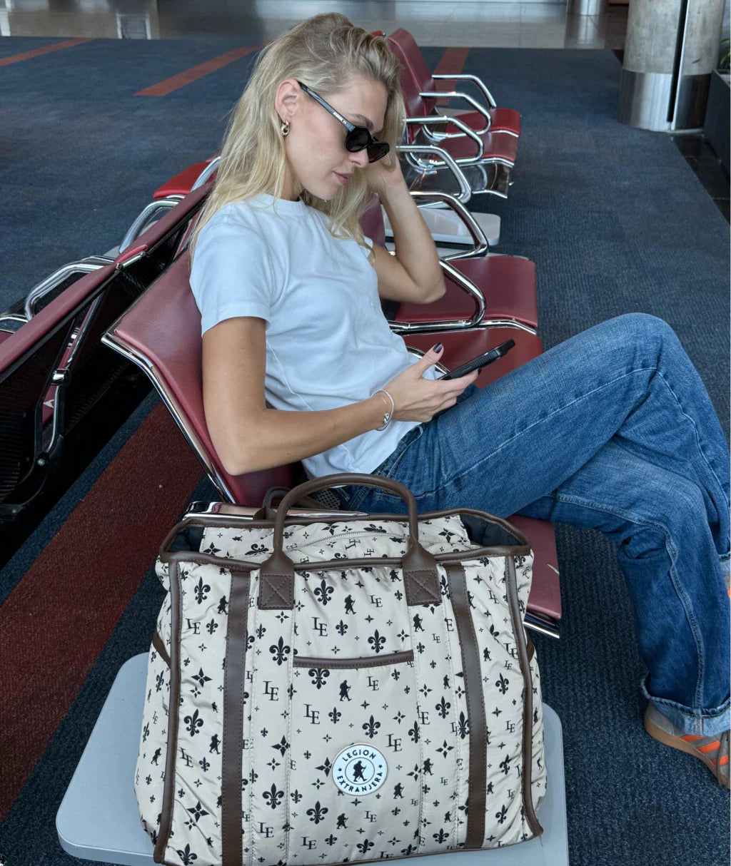 TOTE CITY L UTILITY UNIC BEIGE