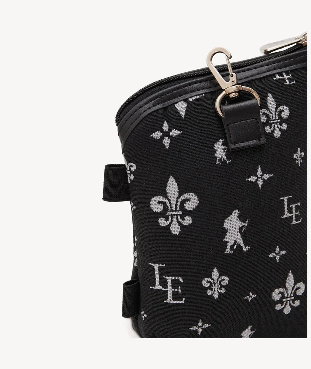 YERBERO AMELIE JACQUARD BLACK