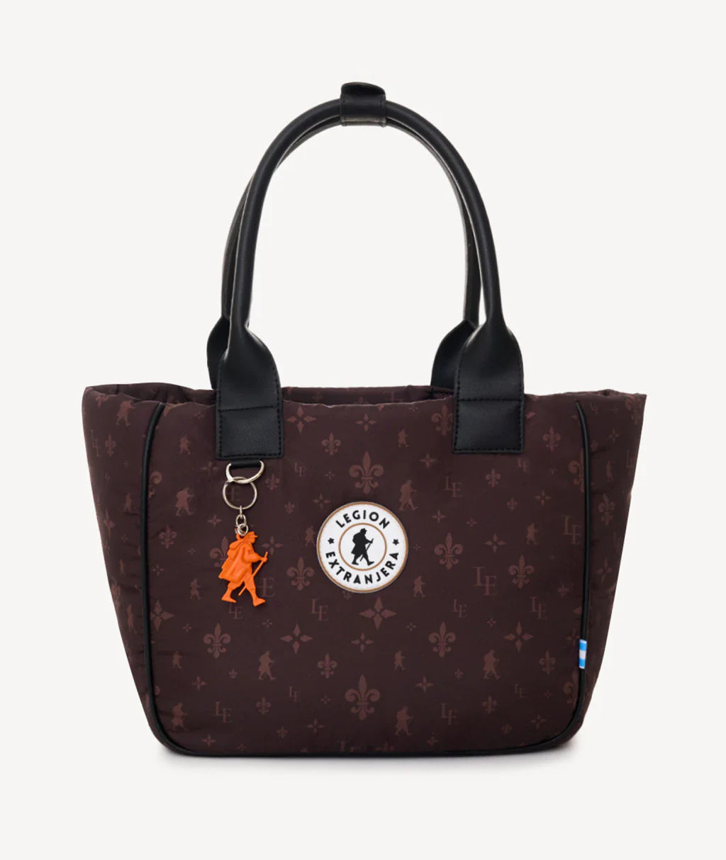 TOTE PUFFER UNIC CHOCOLATE
