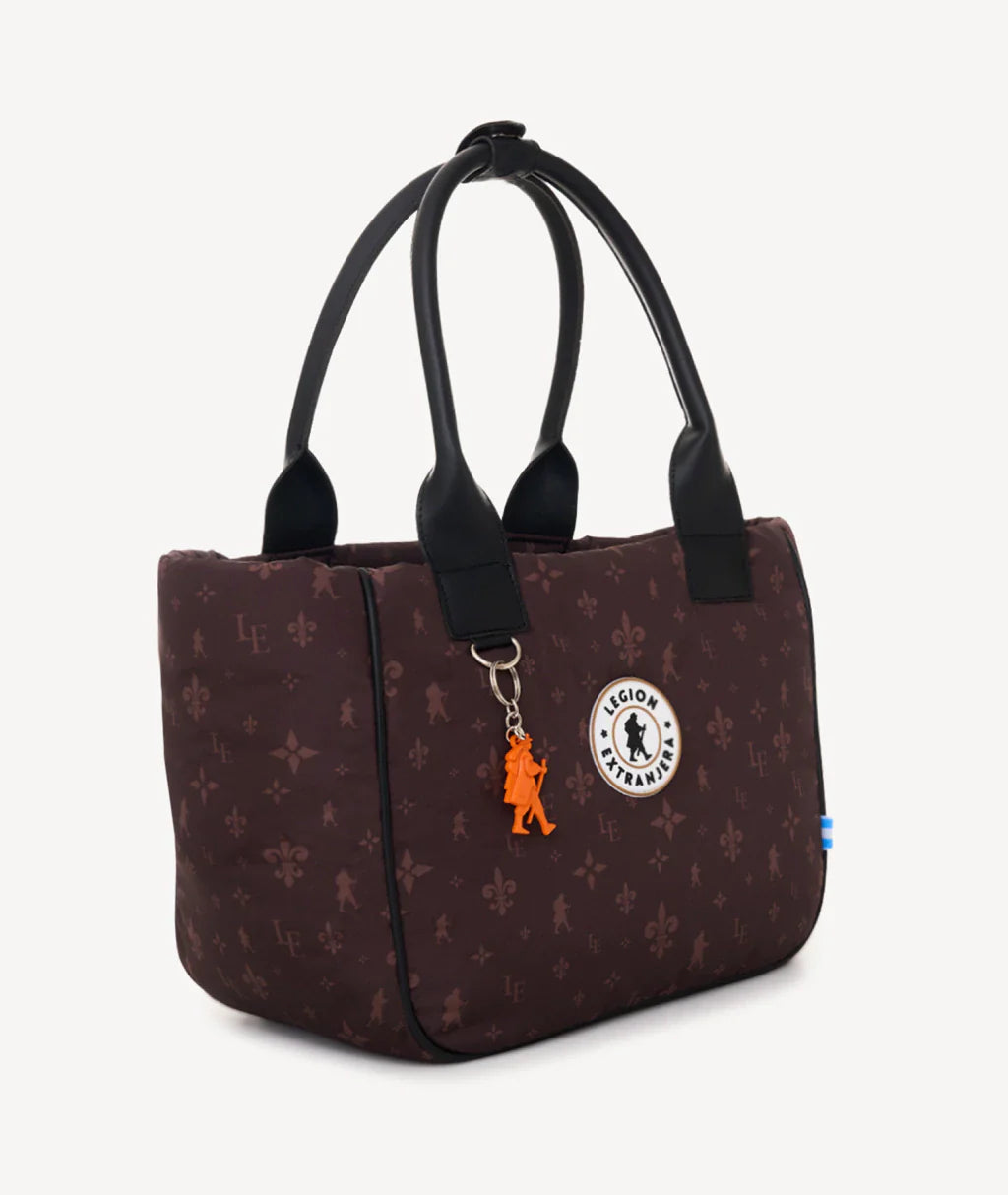 TOTE PUFFER UNIC CHOCOLATE