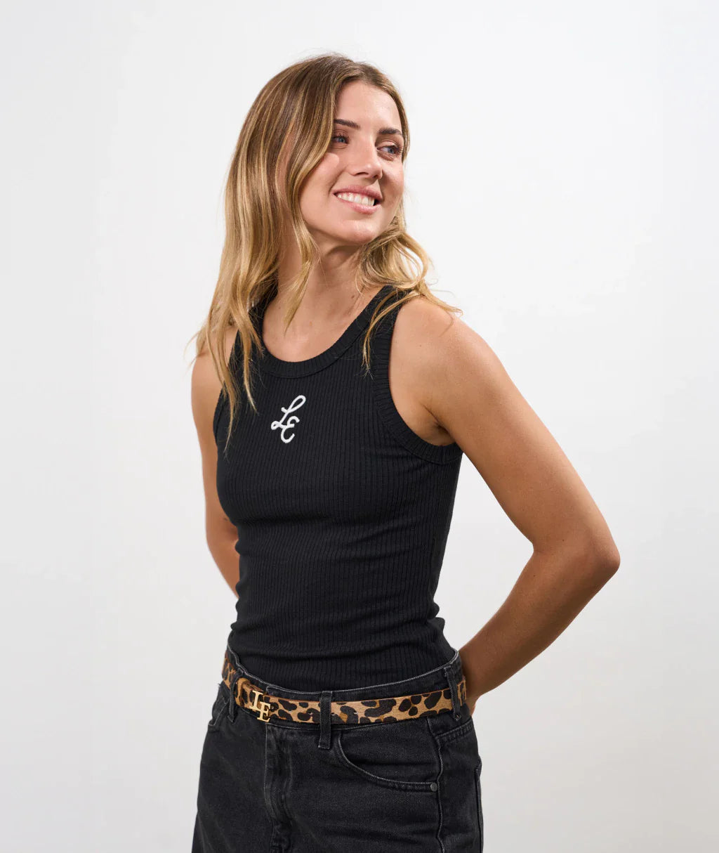 MUSCULOSA IDENTITY BLACK