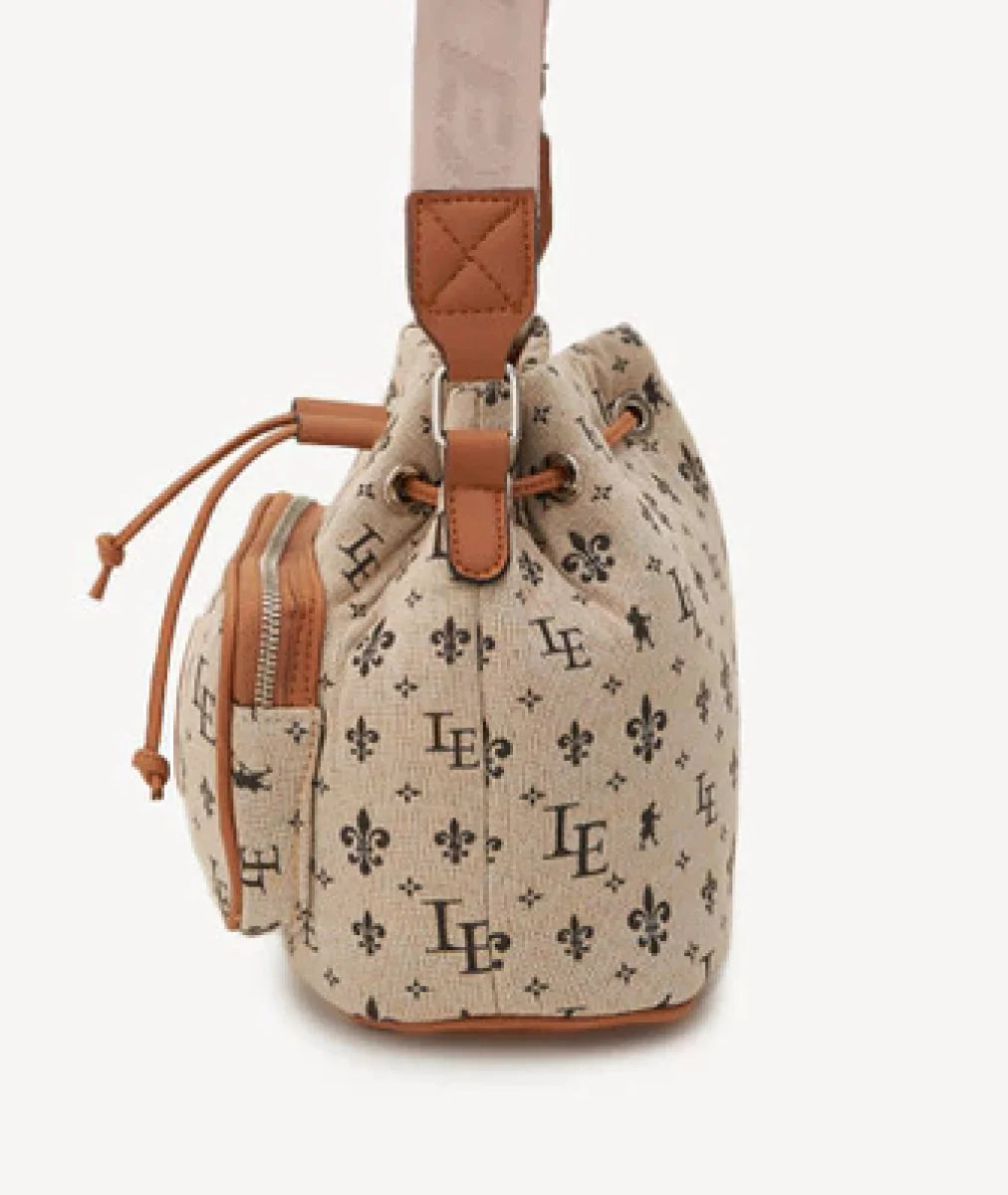 BANDOLERA BUCKET M AMELIE BEIGE