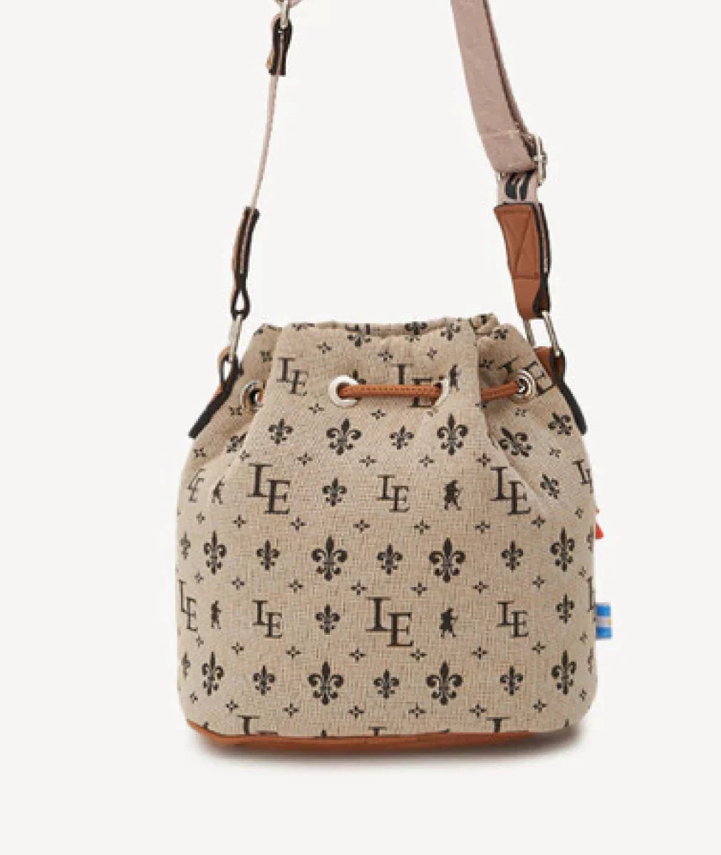 BANDOLERA BUCKET M AMELIE BEIGE
