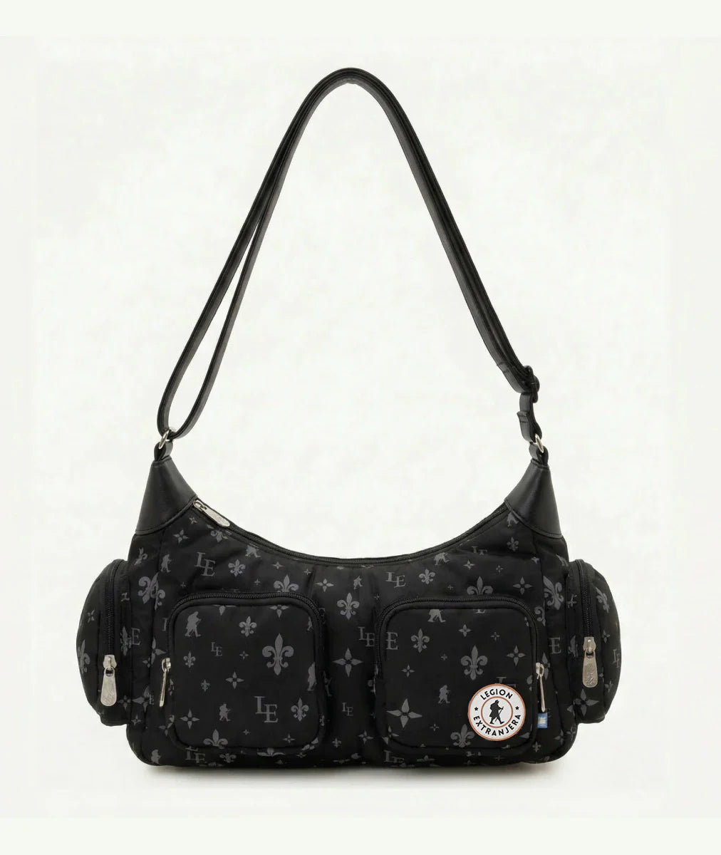 BANDOLERA TROYA UNIC NEGRO