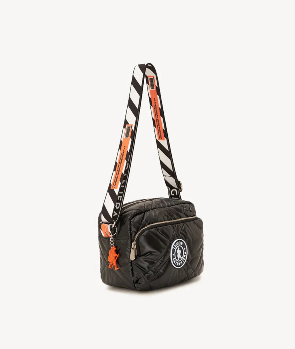 BANDOLERA CUMBRE DONNA POP NEGRO