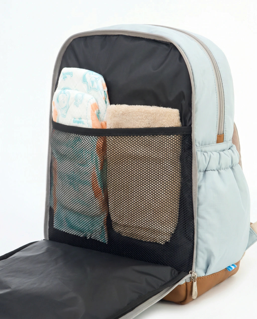 MOCHILA MATERNAL BABY LEGION GRIS