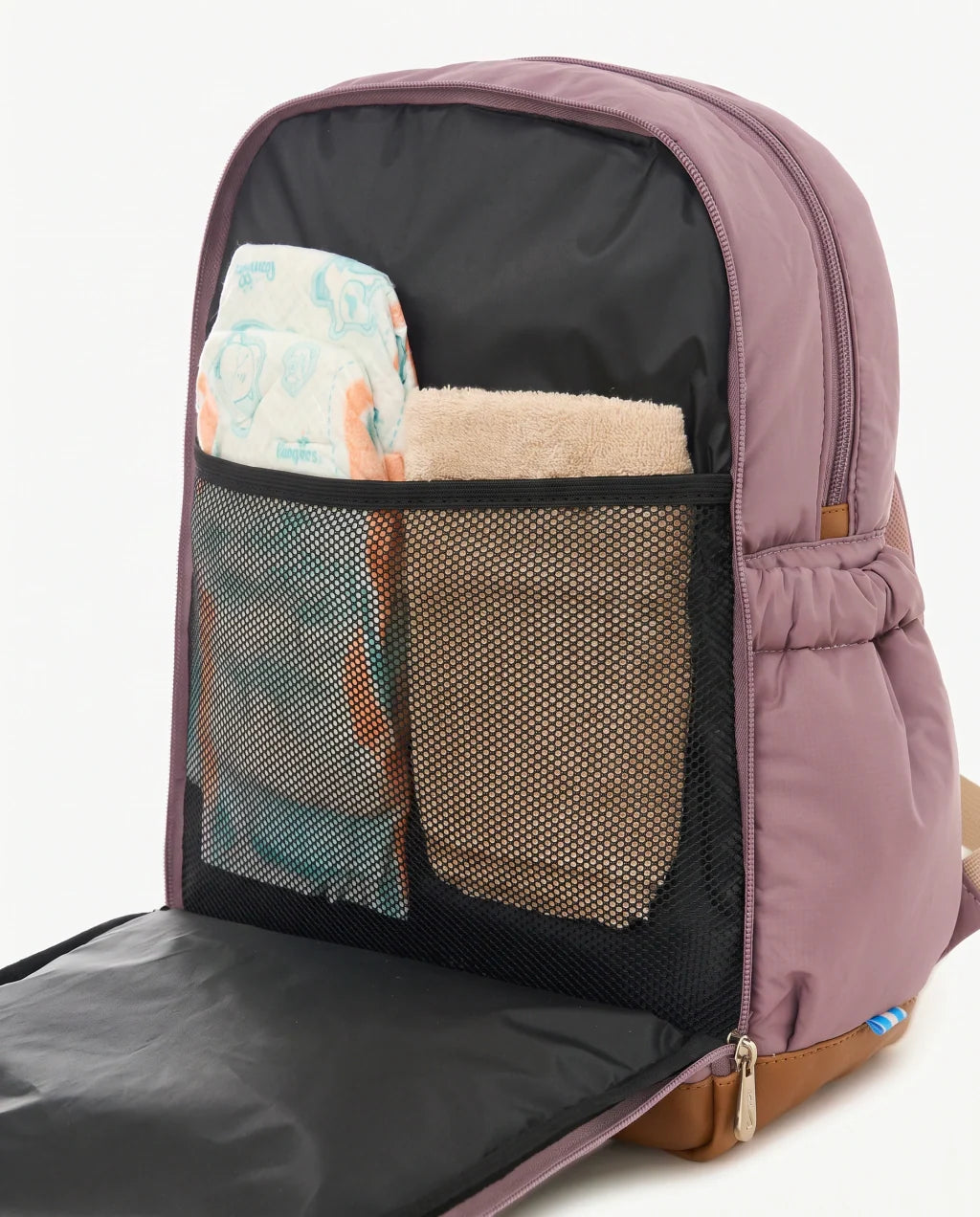 MOCHILA MATERNAL BABY LEGION RIPSTOP MALVA