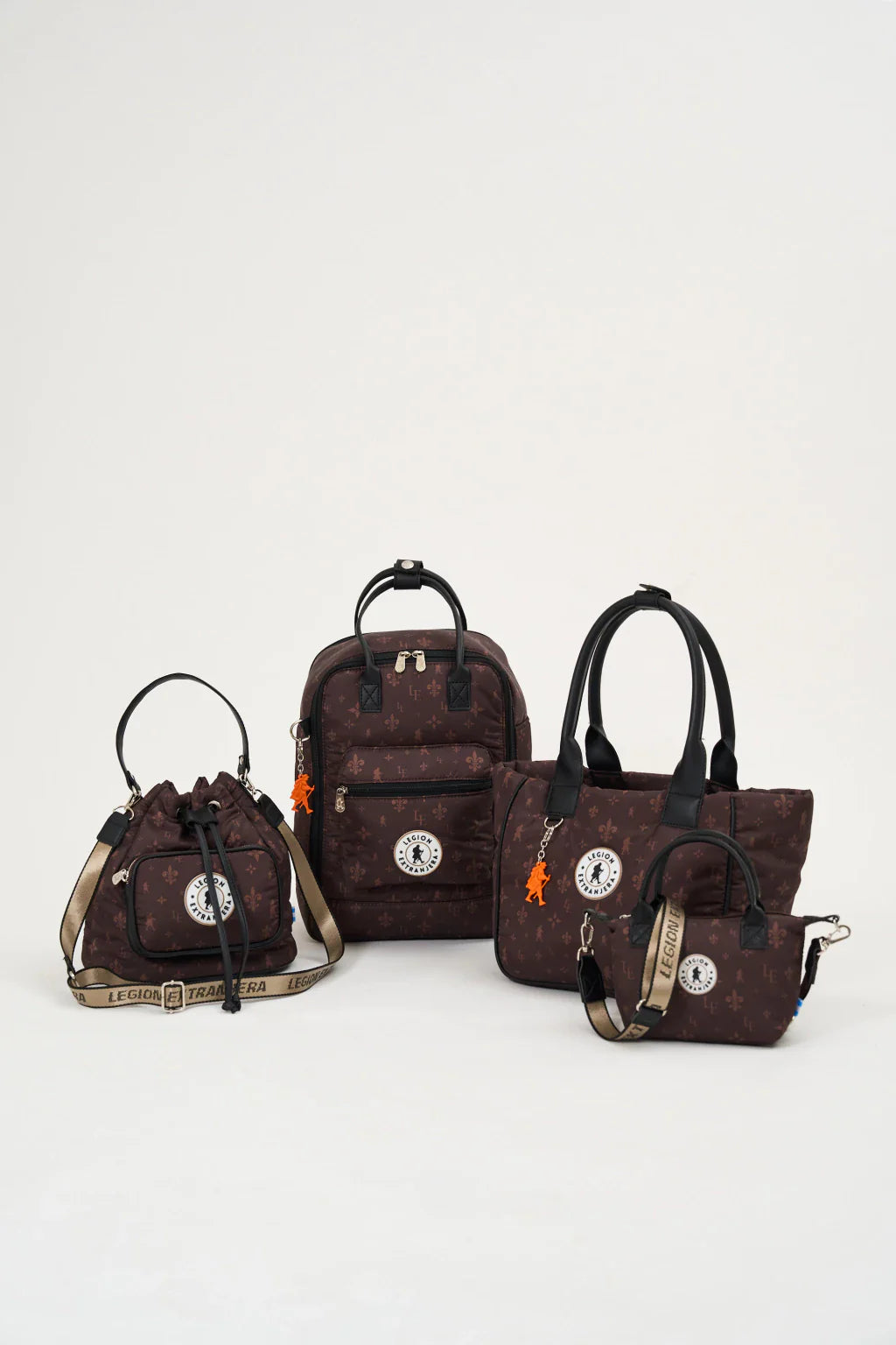 BANDOLERA BUCKET M UNIC CHOCOLATE