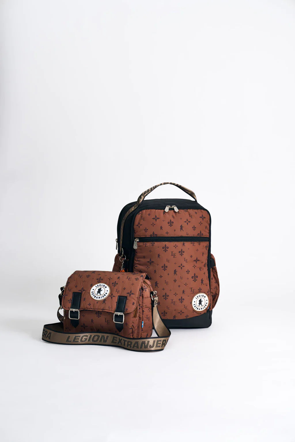 MOCHILA ANNA UNIC AVELLANA