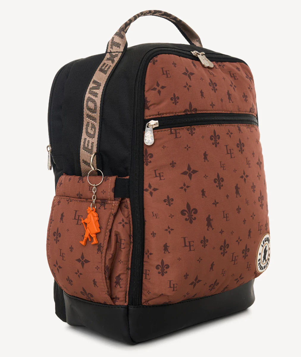 MOCHILA ANNA UNIC AVELLANA