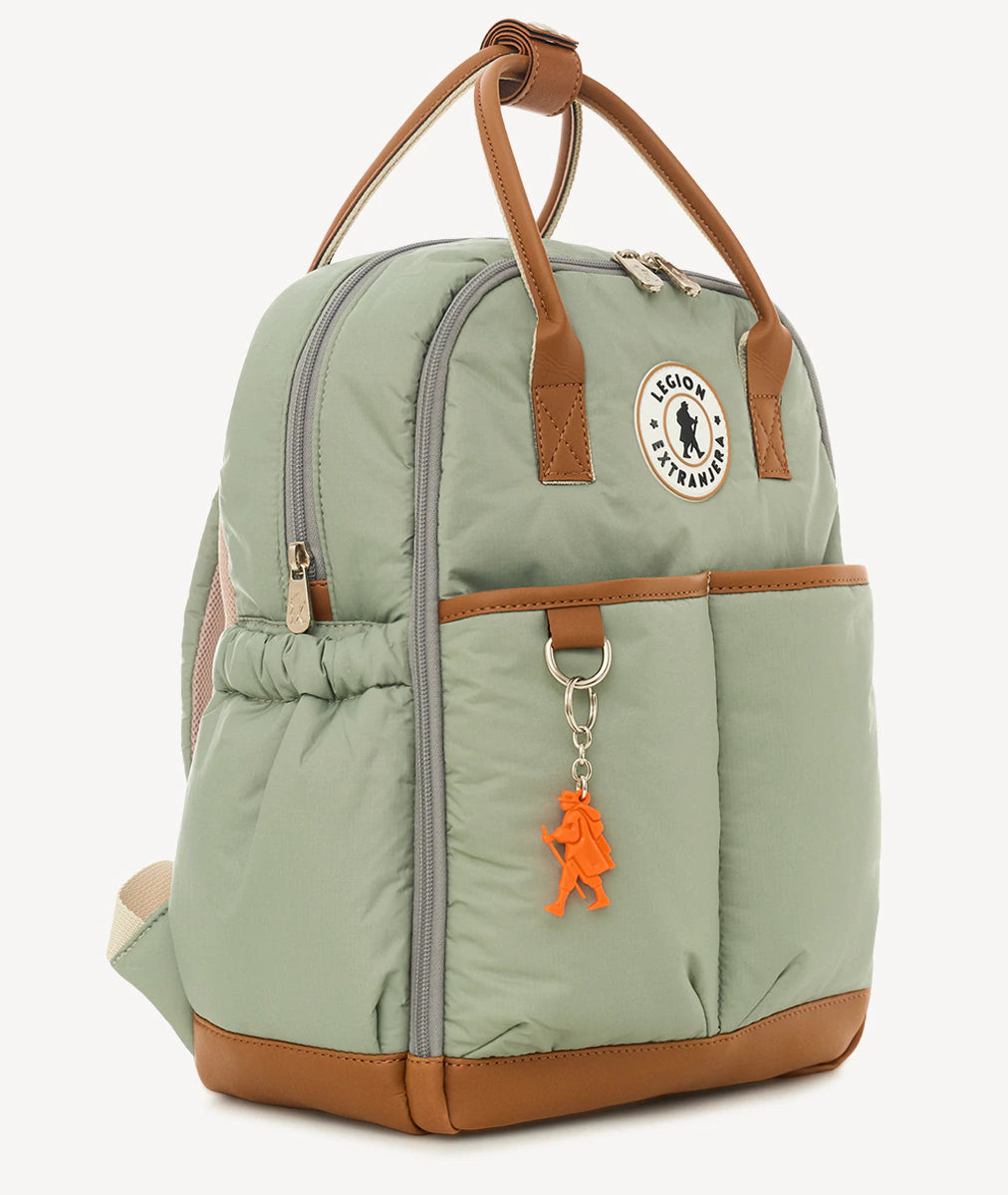 MOCHILA MATERNAL BABY LEGION KALE
