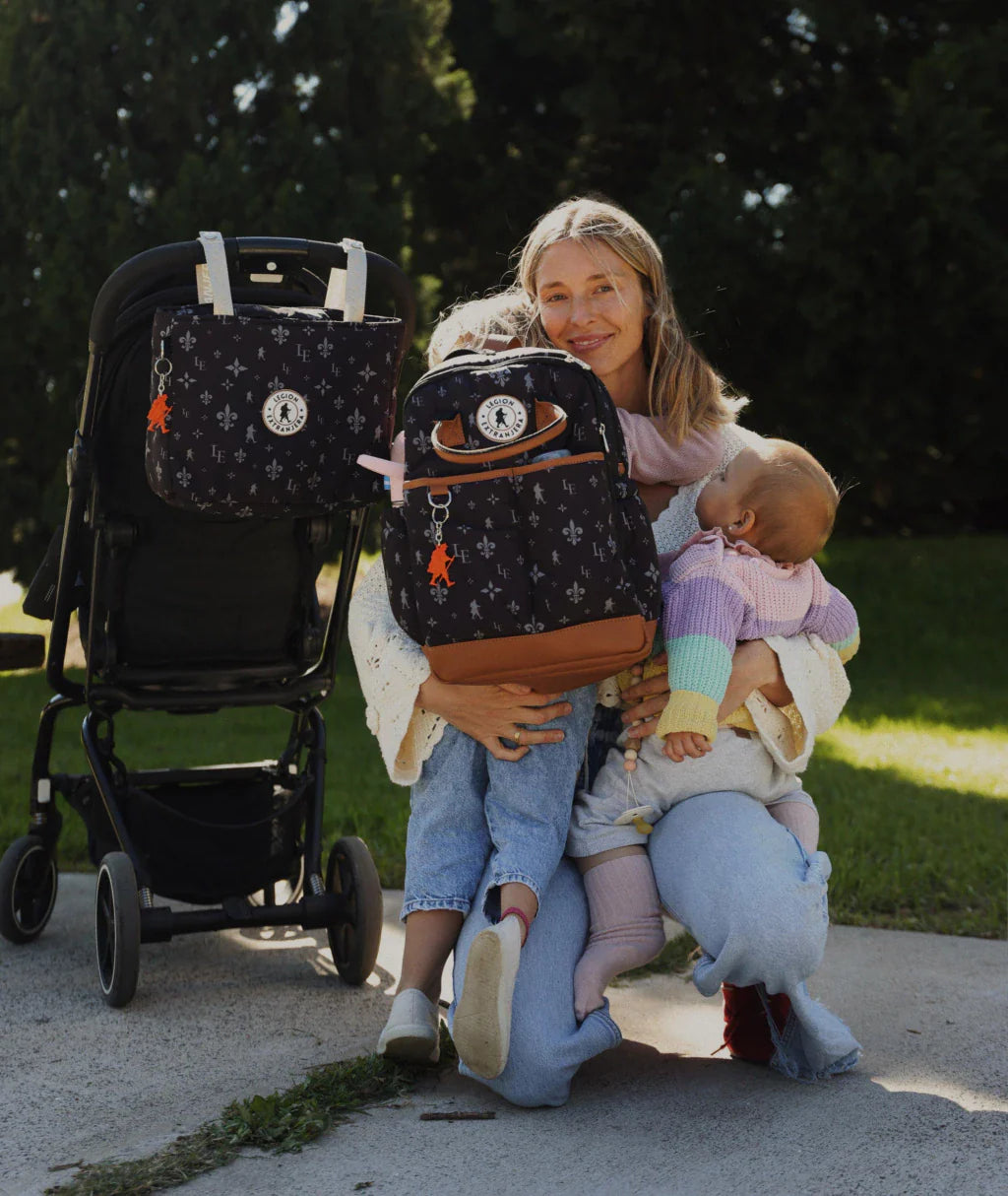 MOCHILA MATERNAL BABY LEGION UNIC NEGRO