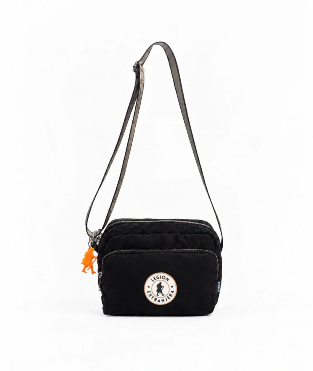 BANDOLERA CUMBRE VELVET NEGRO