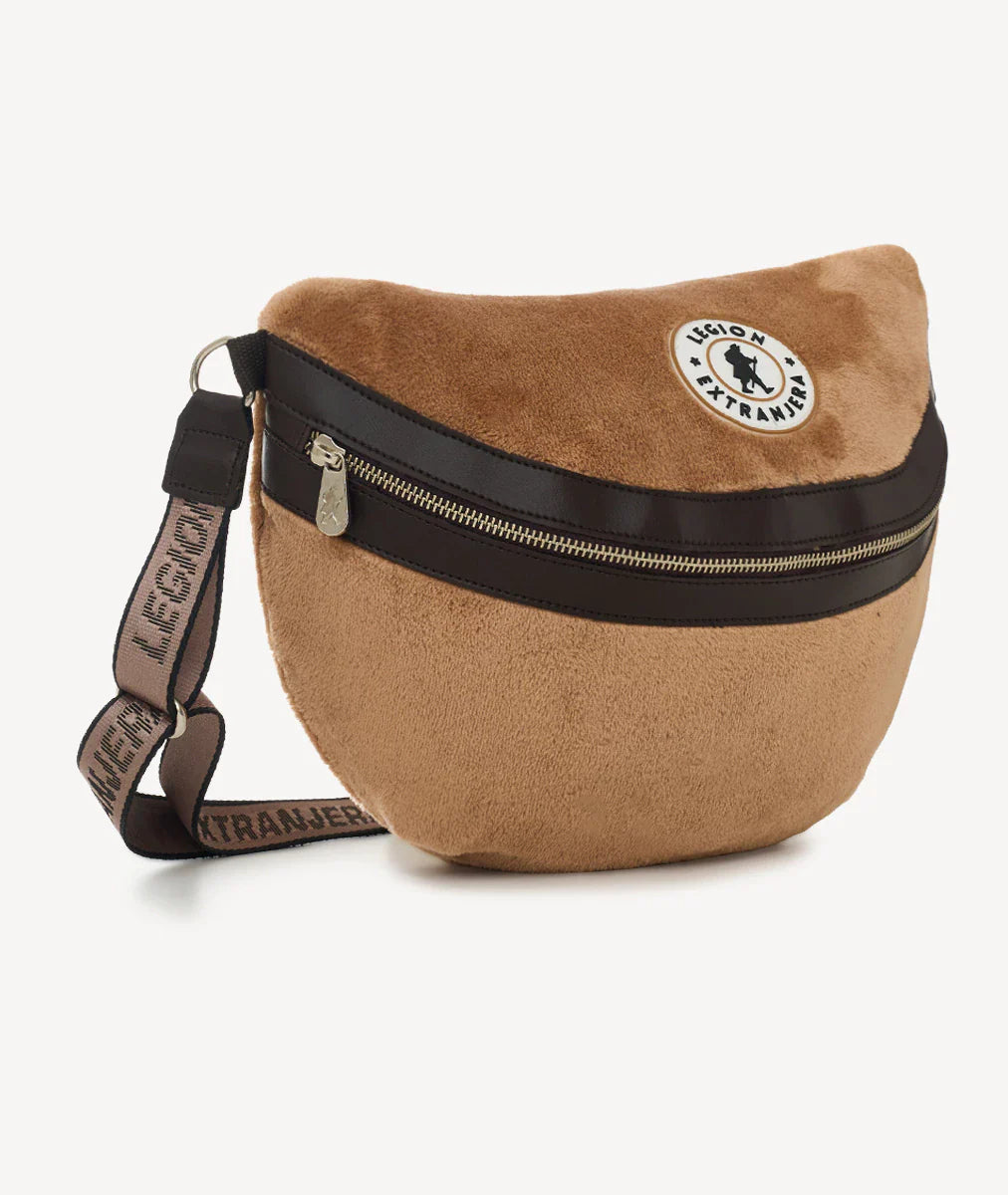 RIÑONERA NET TEDDY BEIGE