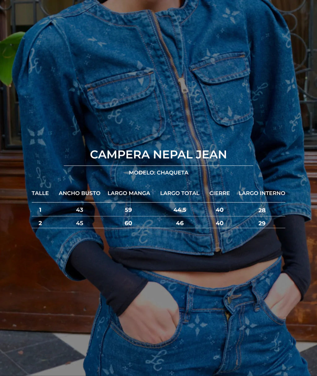 CAMPERA NEPAL JEAN