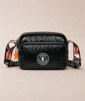 BANDOLERA CUMBRE GLITTER POP NEGRO